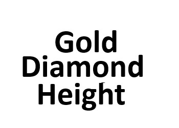 Gold Diamond Height